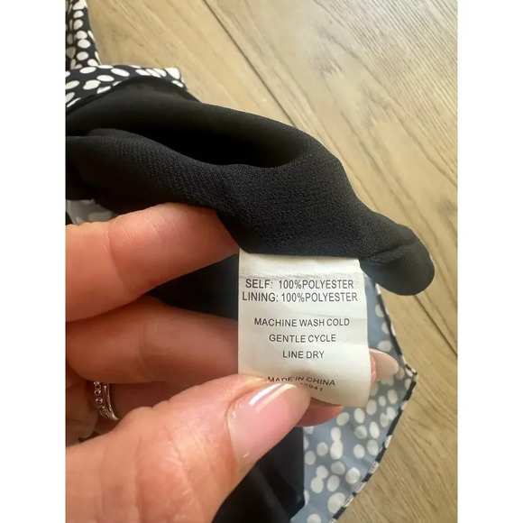 Amanda Uprichard Velma Polkadot Dress Size S - Picture 4 of 4